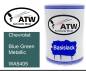 Preview: Chevrolet, Blue Green Metallic, WA5405: 500ml Lackdose, von ATW Autoteile West.